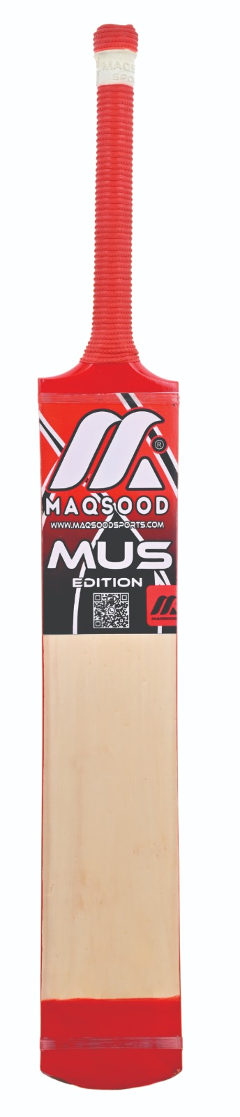 Maqsood Sports Tape Ball Cricket Bat – MUS EDITION